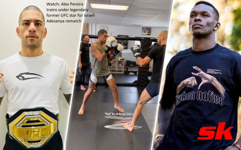 Watch as Alex Pereira prepares for the Israel Adesanya rematch under a great former UFC fighter.
