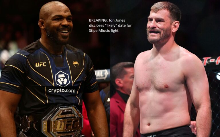 BREAKING: Jon Jones discloses “likely” date for Stipe Miocic fight