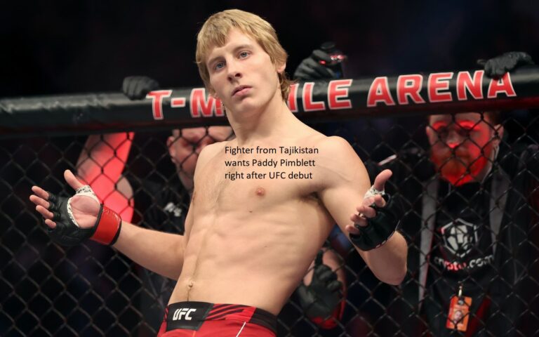 Fighter from Tajikistan wants Paddy Pimblett right after UFC debut