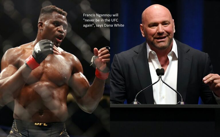 Francis Ngannou will “never be in the UFC again”, says Dana White