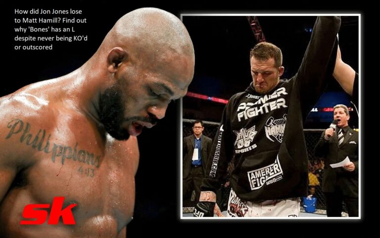 How did Jon Jones lose to Matt Hamill? Find out why ‘Bones’ has an L despite never being KO’d or outscored