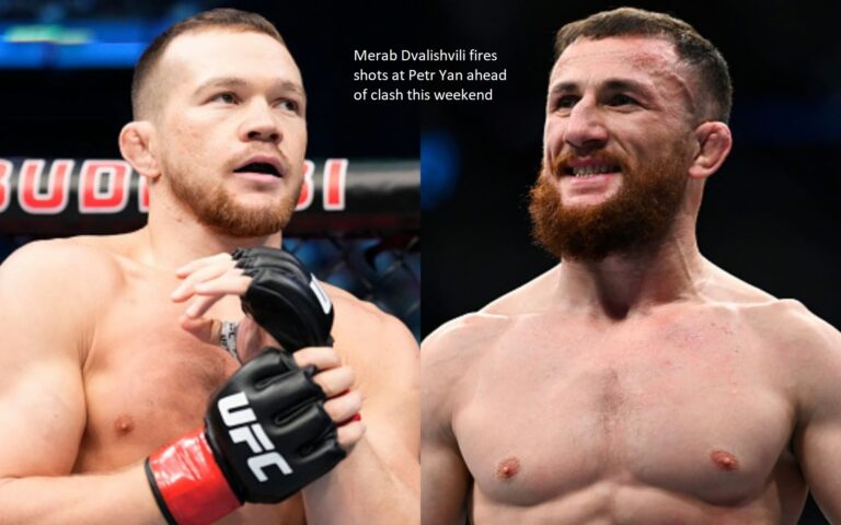 Merab Dvalishvili fires shots at Petr Yan ahead of clash this weekend
