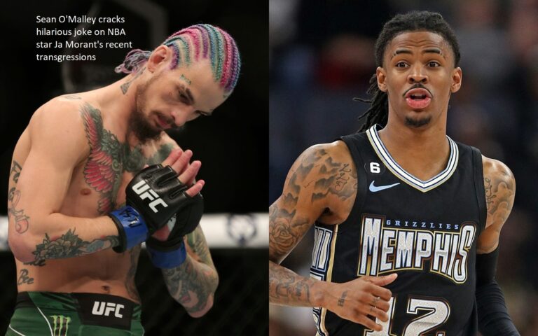 Sean O’Malley cracks hilarious joke on NBA star Ja Morant’s recent transgressions 