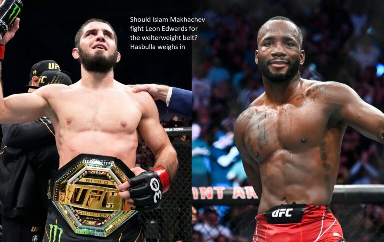 Should Leon Edwards face Islam Makhachev in a welterweight title fight? What Hasbulla thinks