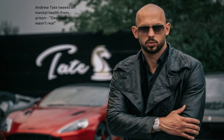 From behind bars, Andrew Tate tweets on mental health, saying “Depression wasn’t real.”