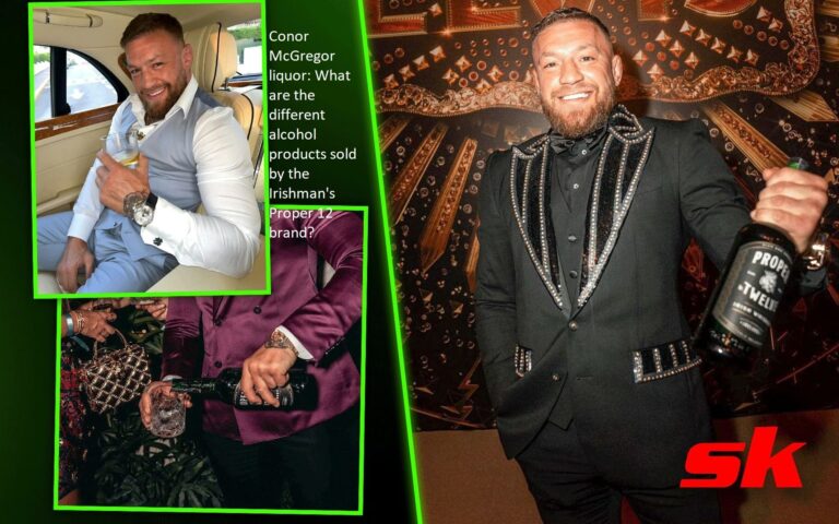Conor McGregor alcohol: What types of alcoholic beverages does the Irishman’s Proper 12 brand sell?