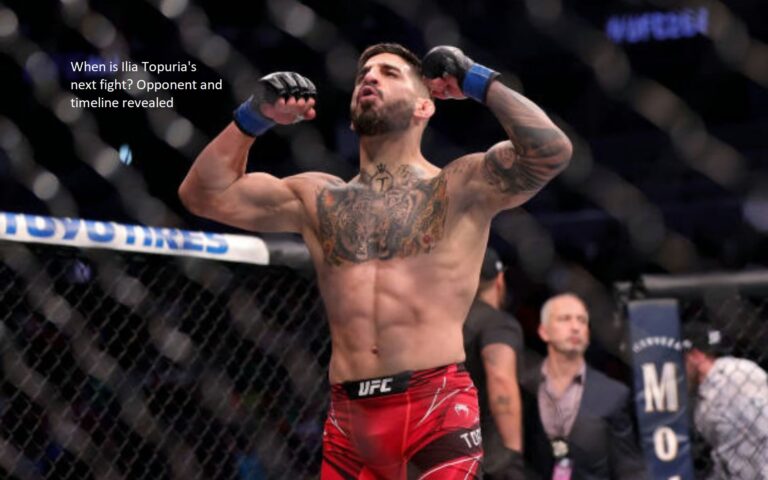 When will Ilia Topuria fight next? revealed opponent and timeline