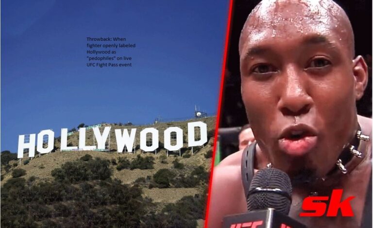 Throwback: When fighter openly labeled Hollywood as “pedophiles” on live UFC Fight Pass event