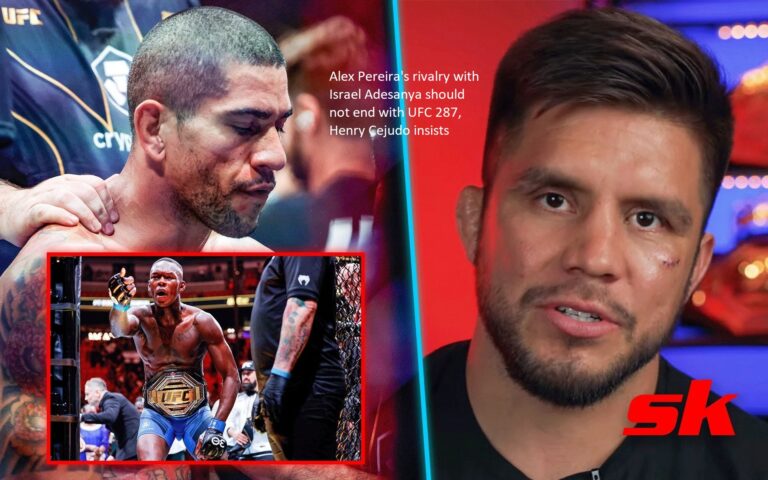 Henry Cejudo feels that Alex Pereira and Israel Adesanya’s rivalry shouldn’t finish with UFC 287.