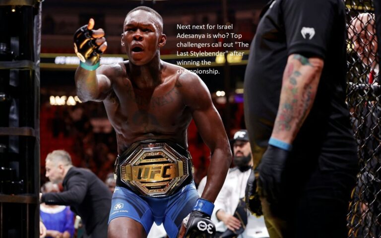 Next next for Israel Adesanya is who? Top challengers call out “The Last Stylebender” after winning the championship.