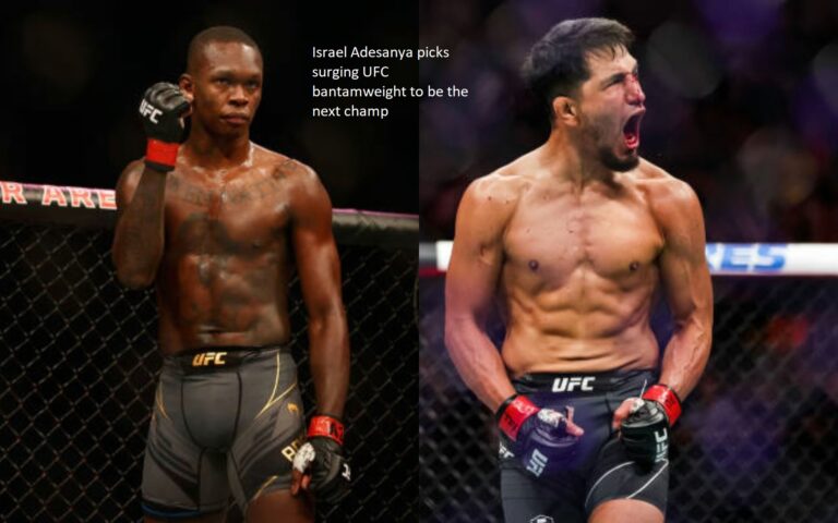 Rising UFC featherweight is Israel Adesanya’s choice for the next champion.
