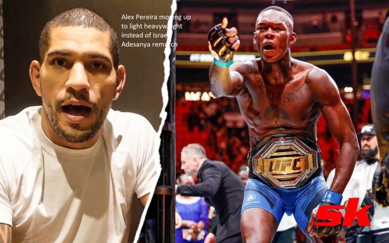 switching to light heavyweight Alex Pereira rather than a repeat with Israel Adesanya