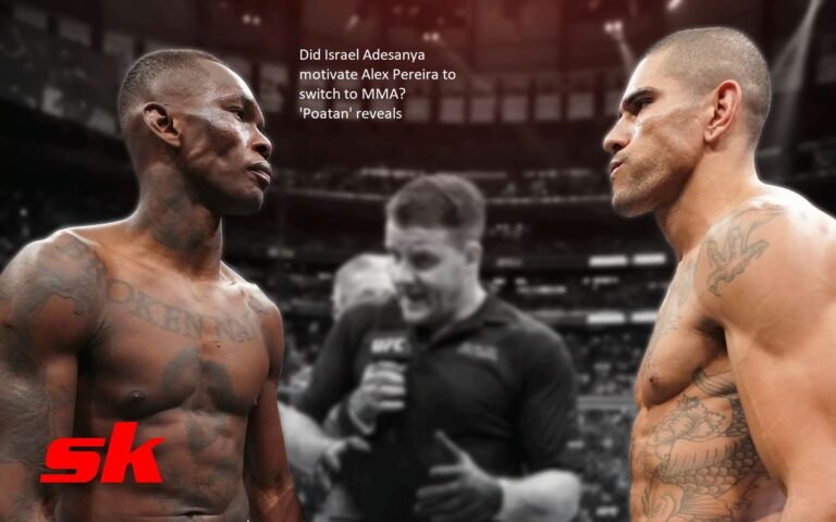 Did Alex Pereira become interested in MMA because of Israel Adesanya? “Poatan” explains