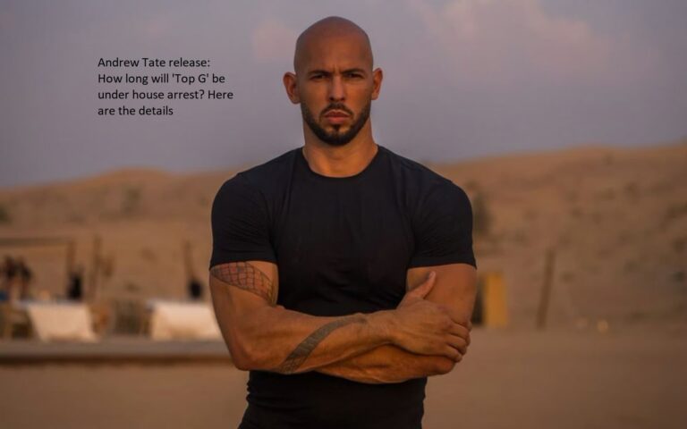 How long will “Top G” be under house arrest after Andrew Tate is released? These are the specifics.