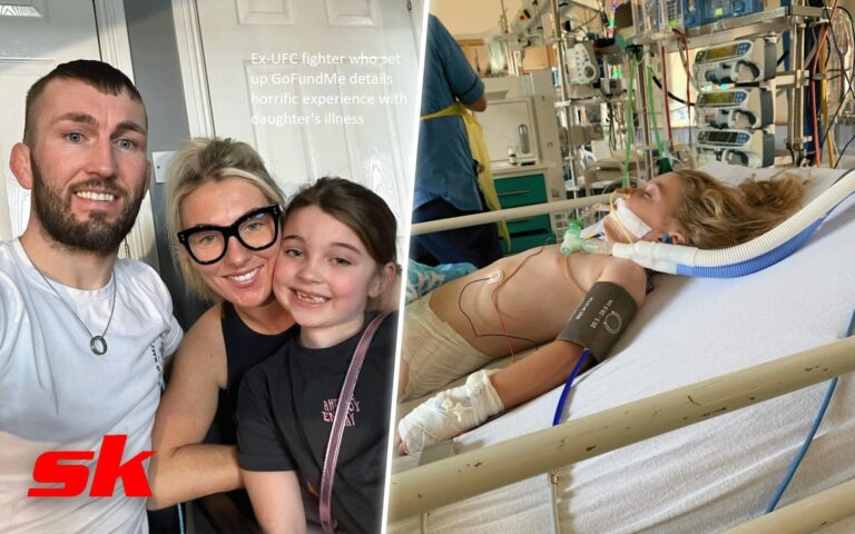 Former UFC fighter describes harrowing experience with daughter’s illness in GoFundMe account