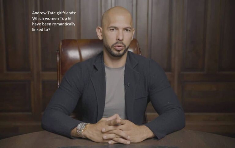 Which ladies have been romantically associated with Top G, according to Andrew Tate’s girlfriends?