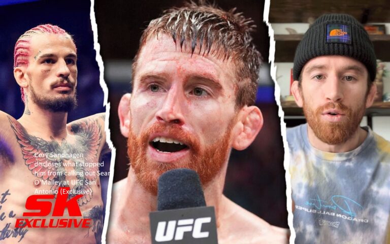 At UFC San Antonio, Cory Sandhagen discusses what prevented him from confronting Sean O’Malley. (Exclusive)