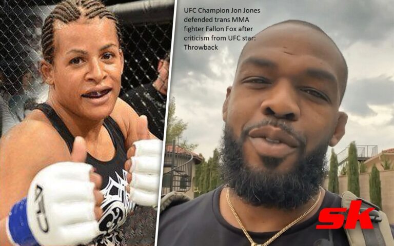 After receiving criticism from a UFC star, UFC Champion Jon Jones defended trans MMA fighter Fallon Fox: Throwback