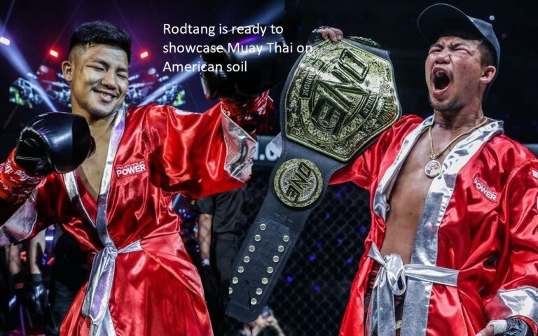 Rodtang is prepared to present Muay Thai in America.