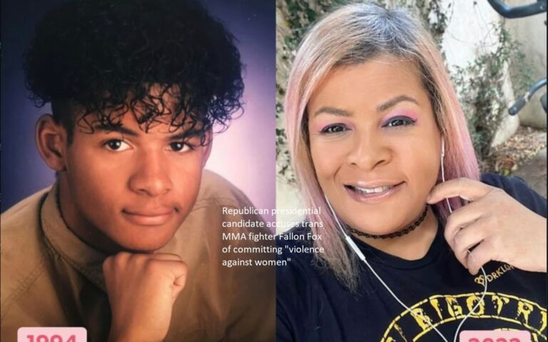 Candidate for president from the Republican Party accuses trans MMA fighter Fallon Fox of “violence against women”