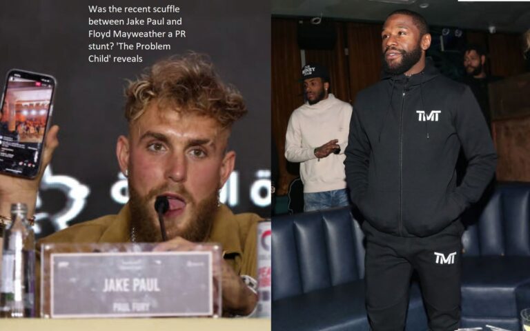Was the recent altercation between Floyd Mayweather and Jake Paul a publicity stunt? According to “The Problem Child,”