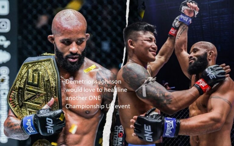 Demetrious Johnson has expressed his desire to serve as the main attraction at another ONE Championship event in the United States.