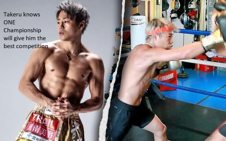 Takeru is aware that he will face his toughest opponents at the ONE Championship.