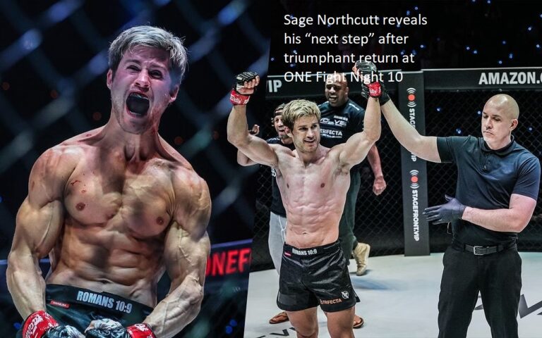 Following his victorious return at ONE Fight Night 10, Sage Northcutt discusses his “next step” in the sport.