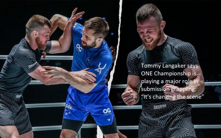According to Tommy Langaker, ONE Championship is playing a significant role in the sport of submission grappling: “It’s putting a new spin on things.”