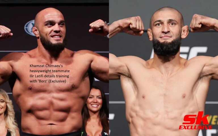 In this exclusive interview, Khamzat Chimaev’s heavyweight colleague Ilir Latifi discusses training with “Borz.”