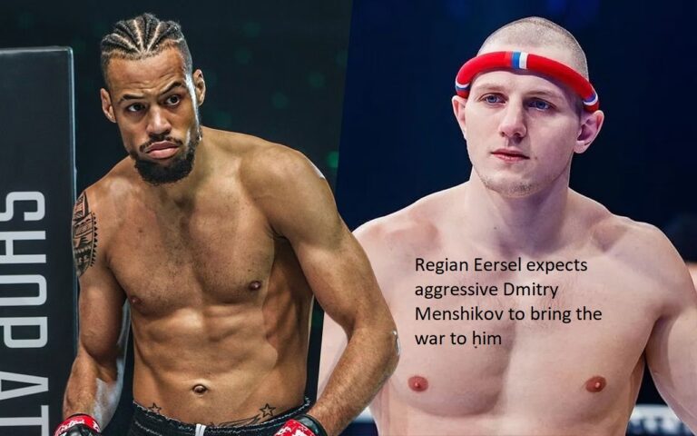 Regian Eersel anticipates that Dmitry Menshikov, who is known for his combative nature, will bring the war to him.