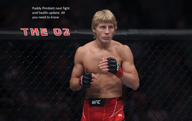 The upcoming bout for Paddy Pimblett, as well as an update on his health: everything you need to know