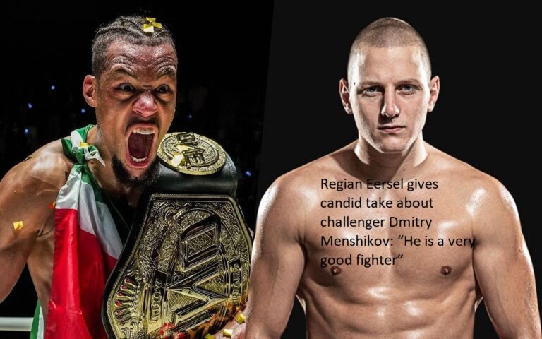 The candid opinion of Regian Eersel towards the competitor Dmitry Menshikov is as follows: “He is an extremely skilled boxer”