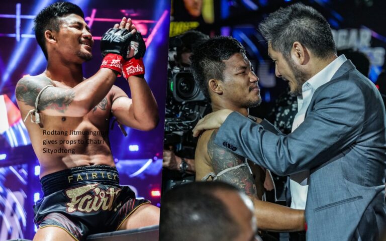 Rodtang Jitmuangnon gives compliments to Chatri Sityodtong