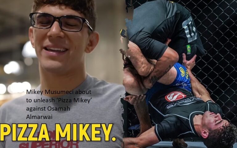 Mikey Musumeci preparing to unleash ‘Pizza Mikey’ against Osamah Almarwai