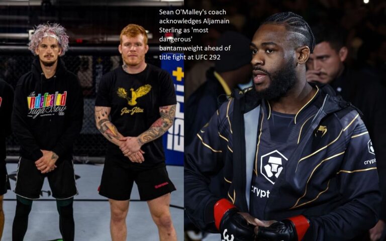 Ahead of their title fight at UFC 292, the training camp for Sean O’Malley has acknowledged Aljamain Sterling as the “most dangerous” bantamweight.