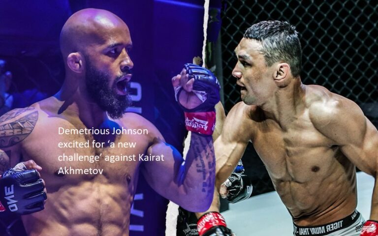 The matchup between Demetrious Johnson and Kairat Akhmetov is “a new challenge” for Johnson.