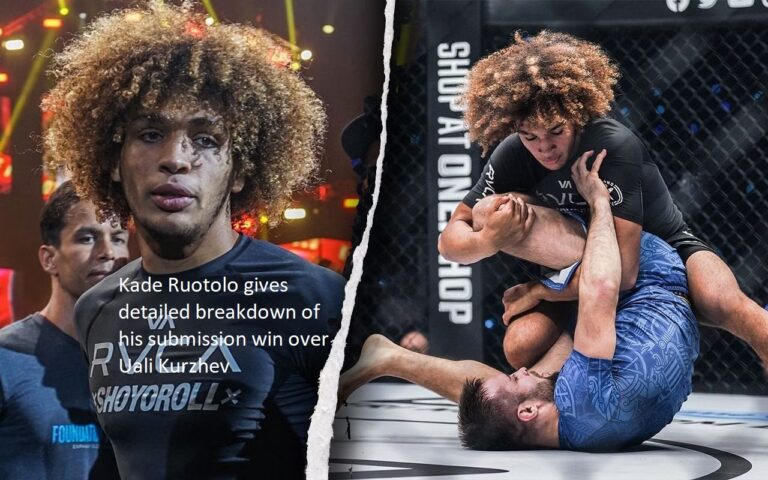 Kade Ruotolo provides a comprehensive analysis of the submission victory he had over Uali Kurzhev.