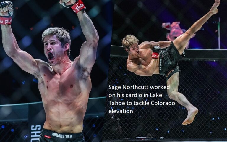 Sage Northcutt prepared his cardiovascular system in Lake Tahoe for the high altitude of Colorado.
