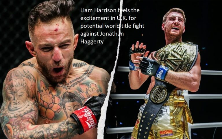 The prospect of Liam Harrison fighting Jonathan Haggerty for a world title in the United Kingdom has generated a lot of enthusiasm.