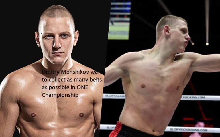 In ONE Championship, Dmitry Menshikov’s goal is to amass the most number of titles possible.