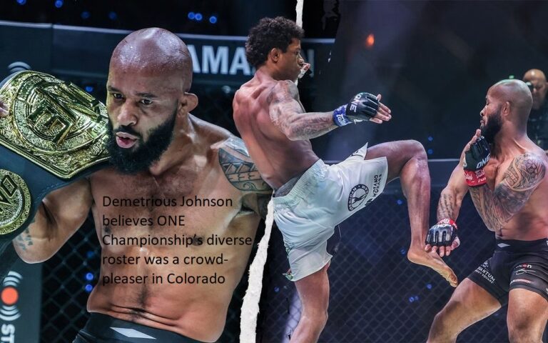Demetrious Johnson believes ONE Championship’s diverse roster was a crowd-pleaser in Colorado