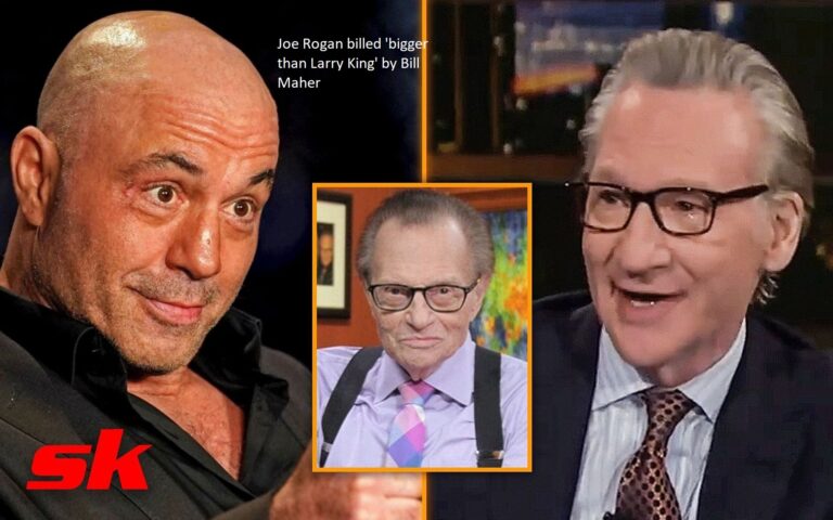 Joe Rogan billed ‘bigger than Larry King’ by Bill Maher