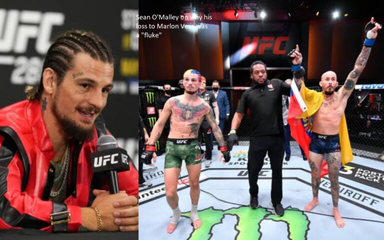 Why Sean O’Malley’s loss to Marlon Vera was a “fluke” O’Malley attributes his defeat to a random event.