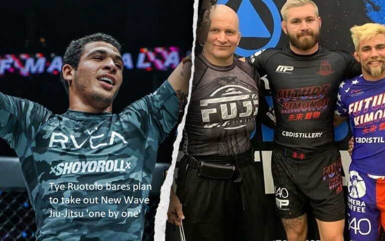 Tye Ruotolo has revealed his intention to eliminate members of New Wave Jiu-Jitsu “one by one.”