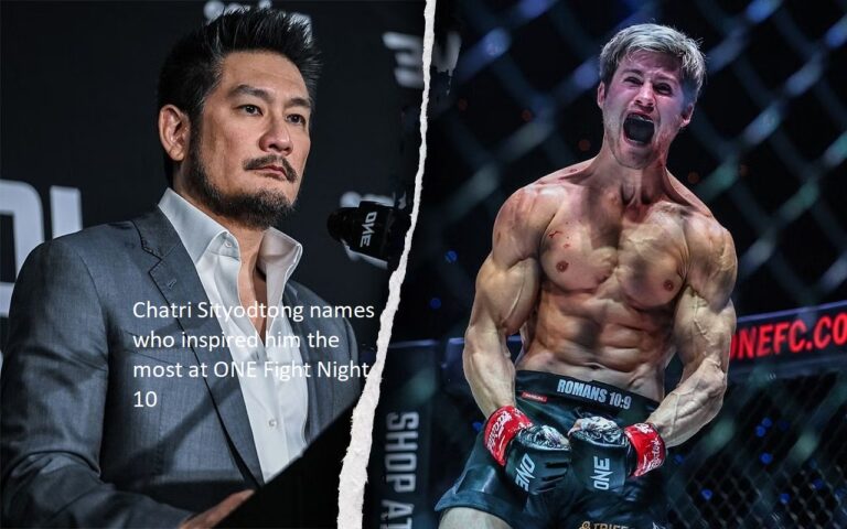 At ONE Fight Night 10, Chatri Sityodtong talks about the fighters who have inspired him the most.