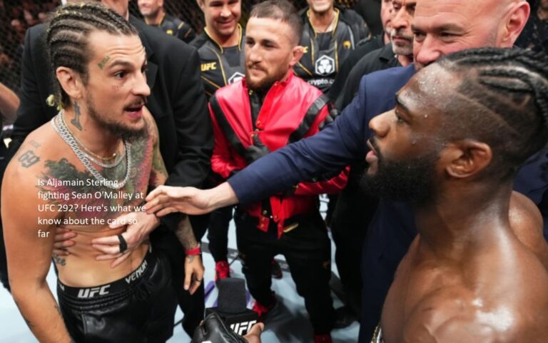 At UFC 292, will Aljamain Sterling be competing against Sean O’Malley? The following is the information that we currently have about the card: