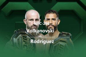 UFC 290: Volkanovski vs Rodríguez Prediction