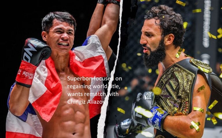 Superbon is intent on winning back the world title and has expressed interest in a rematch with Chingiz Allazov.
