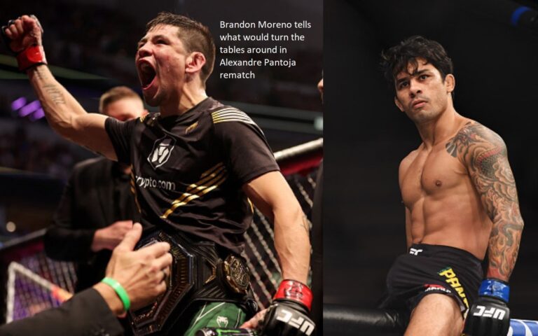 Brandon Moreno shares his thoughts on what would make a difference in the rematch with Alexandre Pantoja.